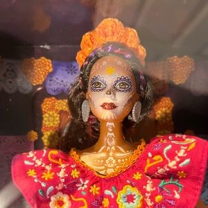 Barbie 2021 Dia De Muertos Doll and Barbie 2021 Dia De Muertos Ken Doll